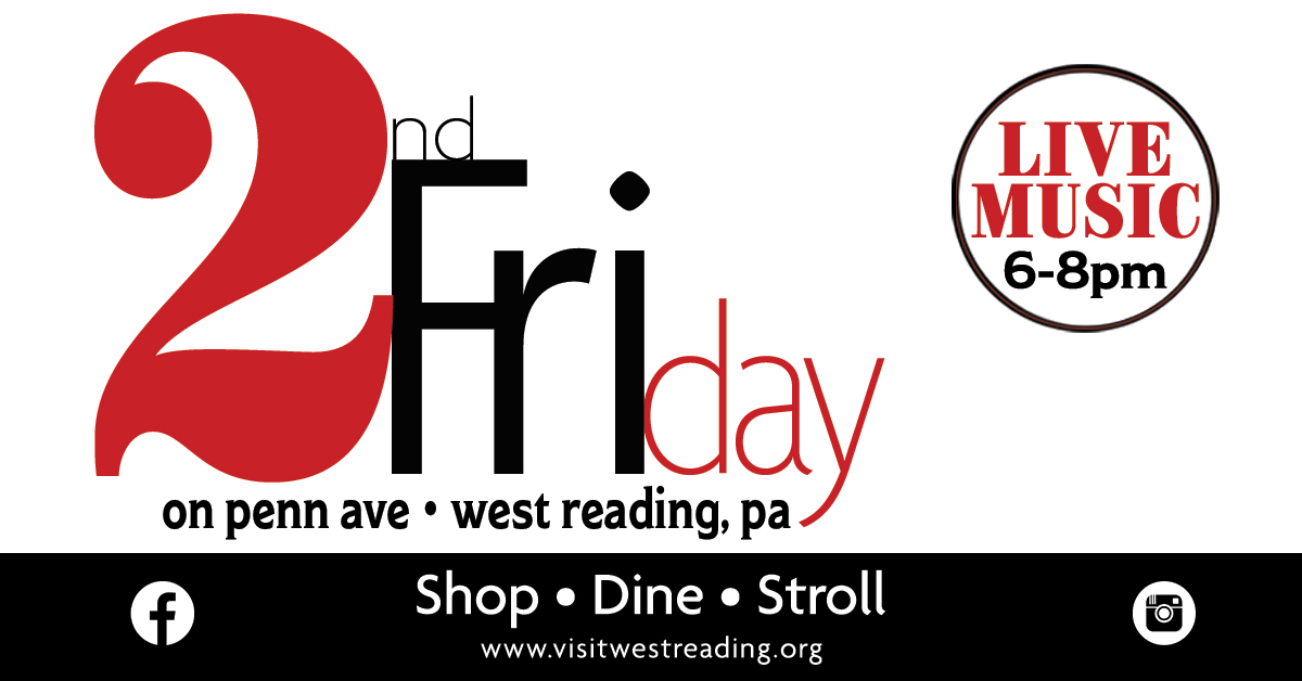 2nd Friday on Penn Ave – Visit West Reading